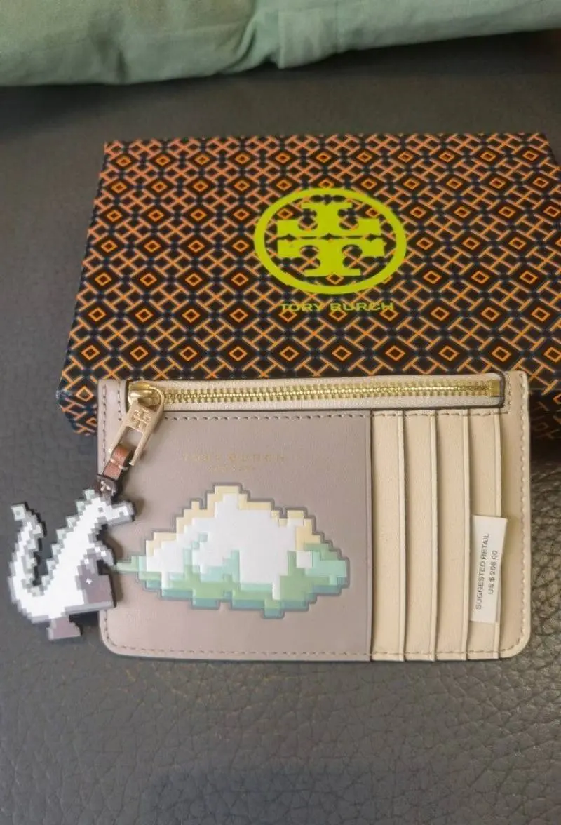 Tori Burch 03 Card Case Wallet With OriginalBox CarryBag - Image 6