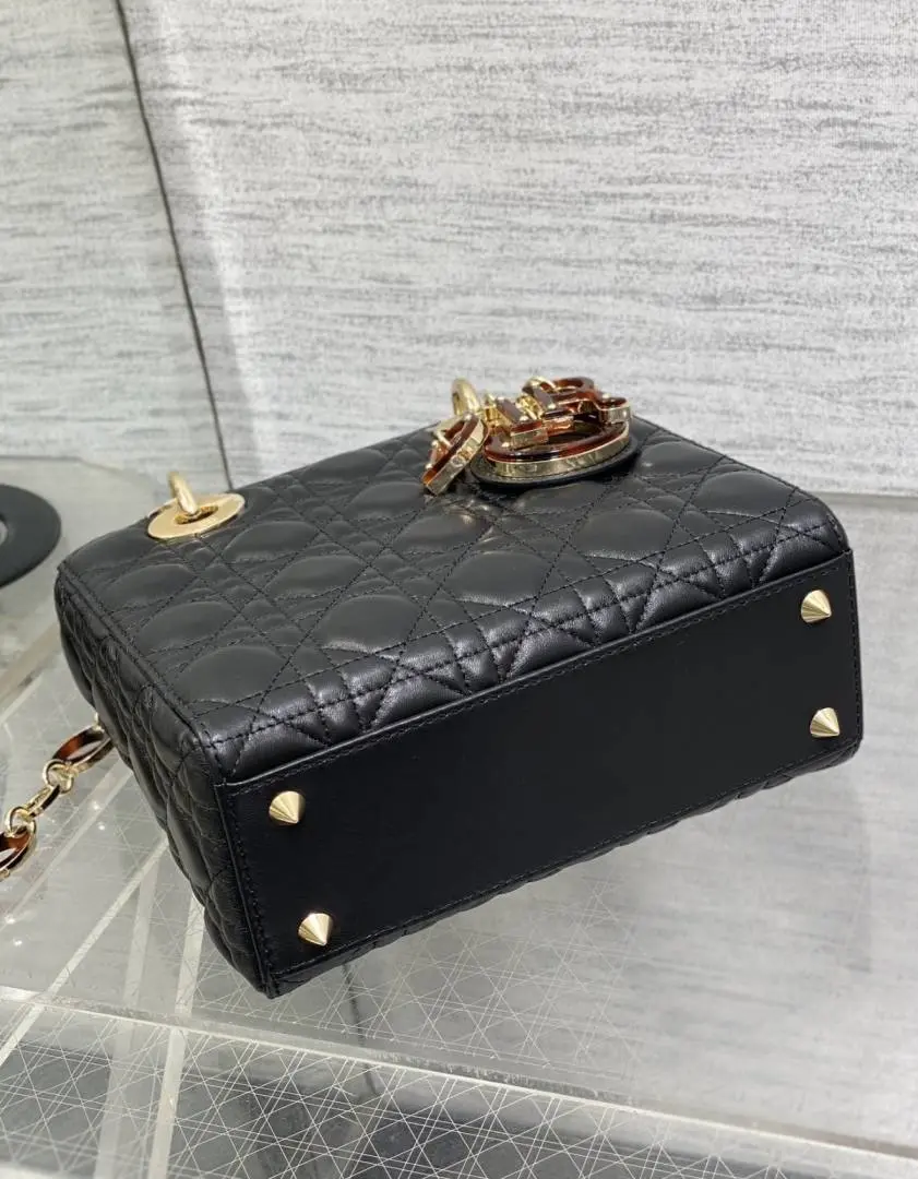 Dior CB Lady Diyorr Highend Quality With Red Charm & 2 Belt Super Premium With OriginalBox & CarryBag Packing (NoReturn) - Image 11