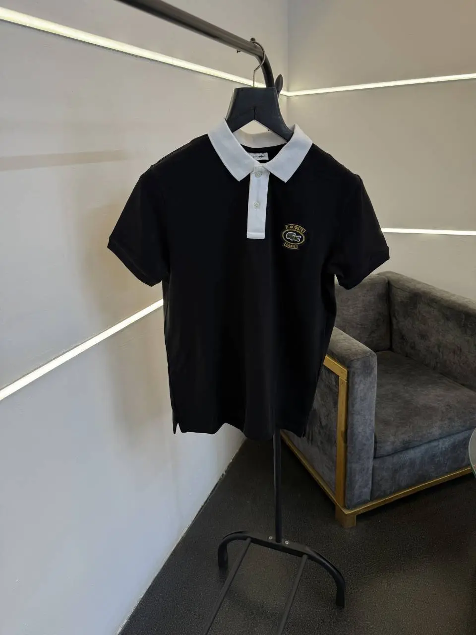 Lacoste Imported polo tshirt black sale