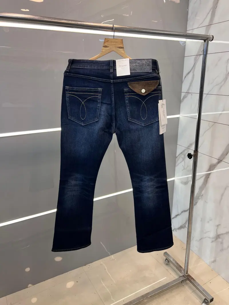 Calvin Kline Bootcut Denim With FLAP POCKET Blue Shade 1278 - Image 2