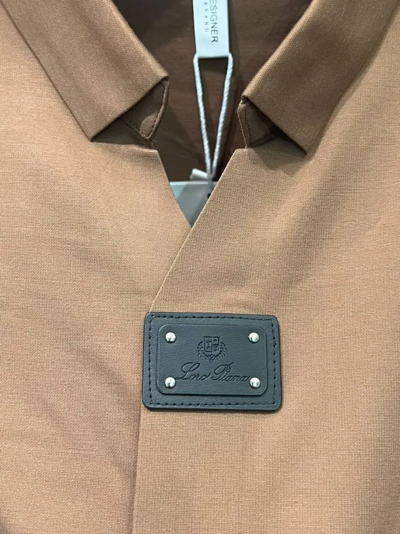 LORO PIANA IMPORTED STORE ARTICLE FULL SLEEVES POLO T-SHIRT - Image 3