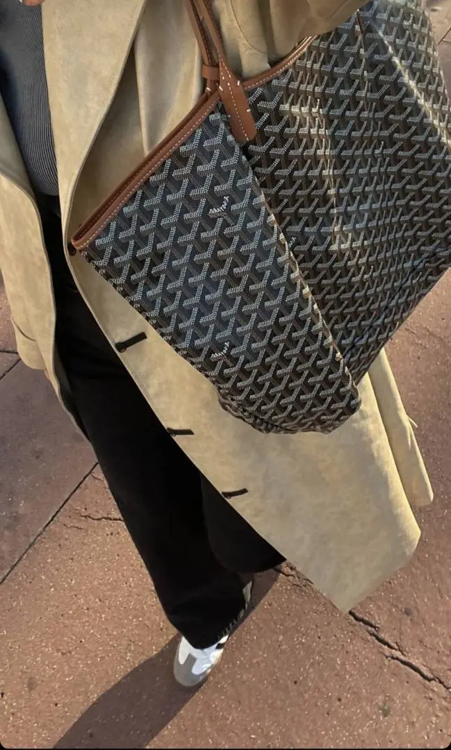 Goyard Artios GM Brown Tote WithWallet Dustcover - Image 3