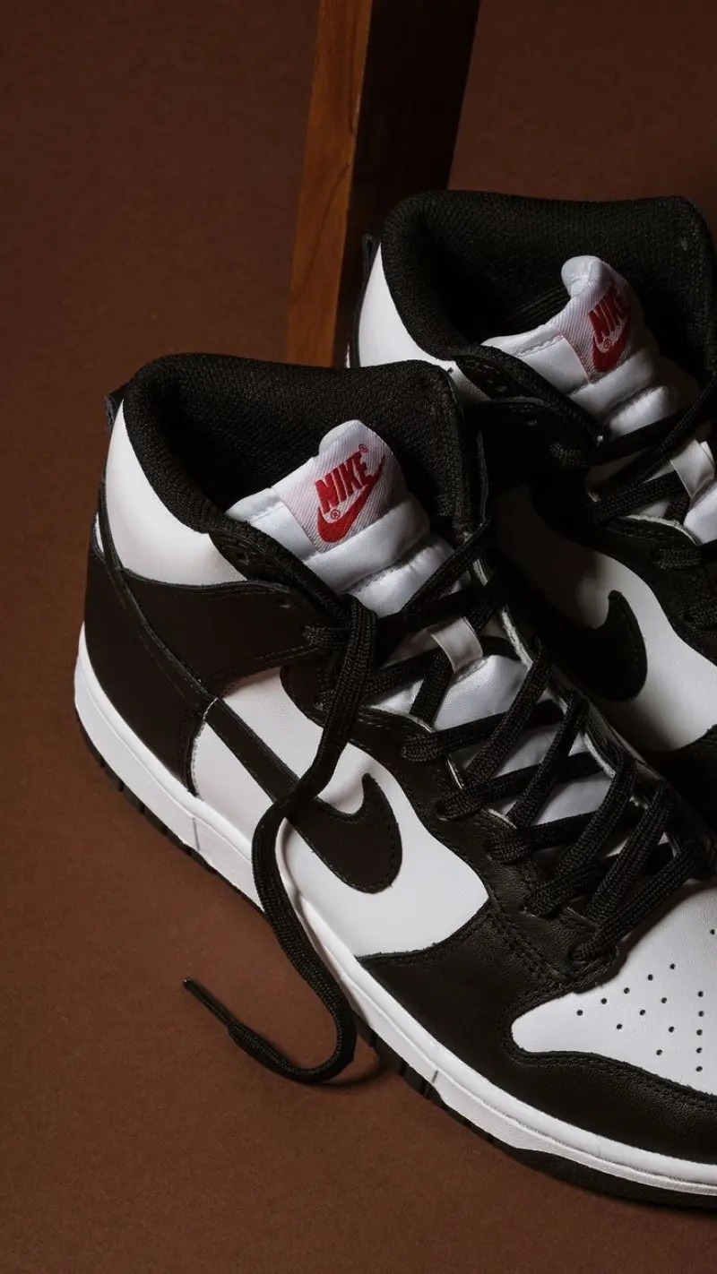 Nike dunk high panda black white fix - Image 4