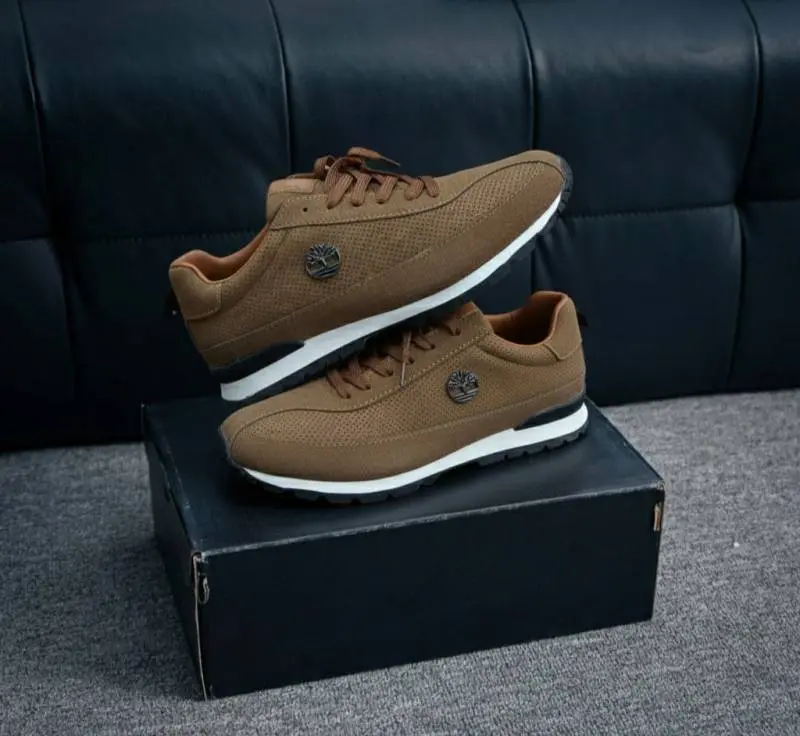 TIMBERLAND TAN BLACK WHITE IMP CASUAL 0033 - Image 3