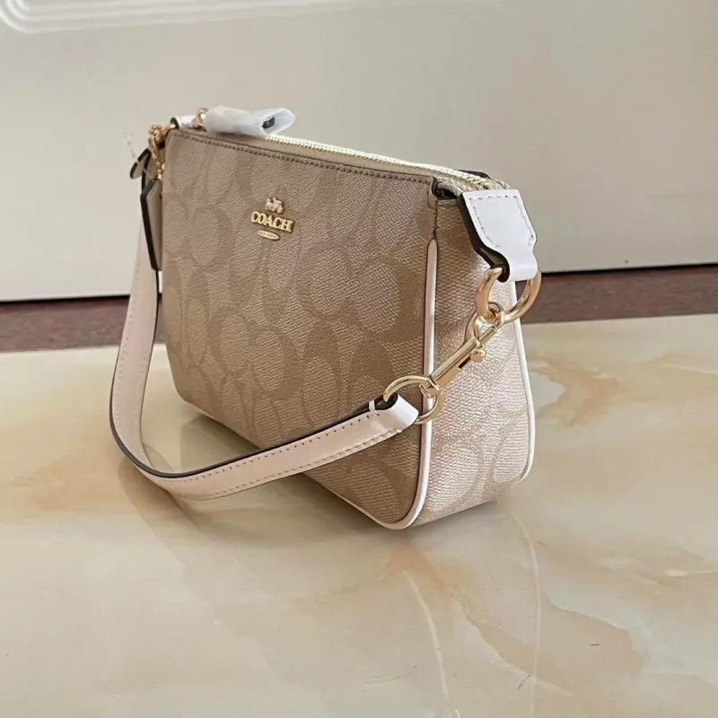 Coach Nolita 18 khakhi With Original Box - Image 3