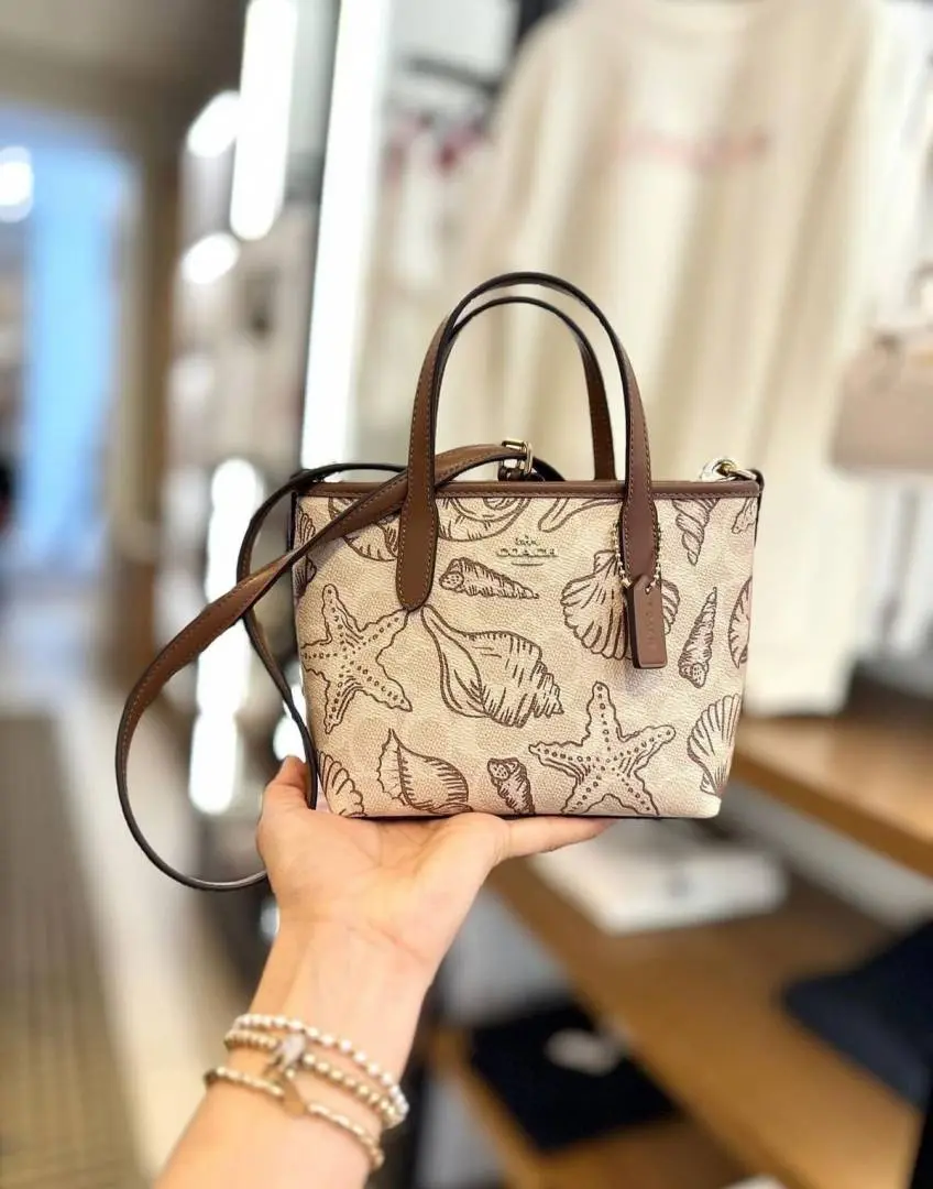 Coach City Tote Mini ShellEdition With OriginalBox DustCover Highend