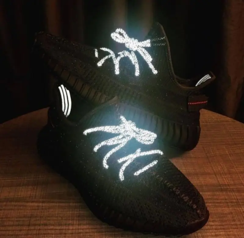 Adidas Yeezy 350 V2 Lace Reflective Semi Ua - Image 5