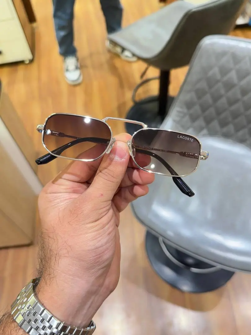 Lacoste 2548 silver brown - Image 5