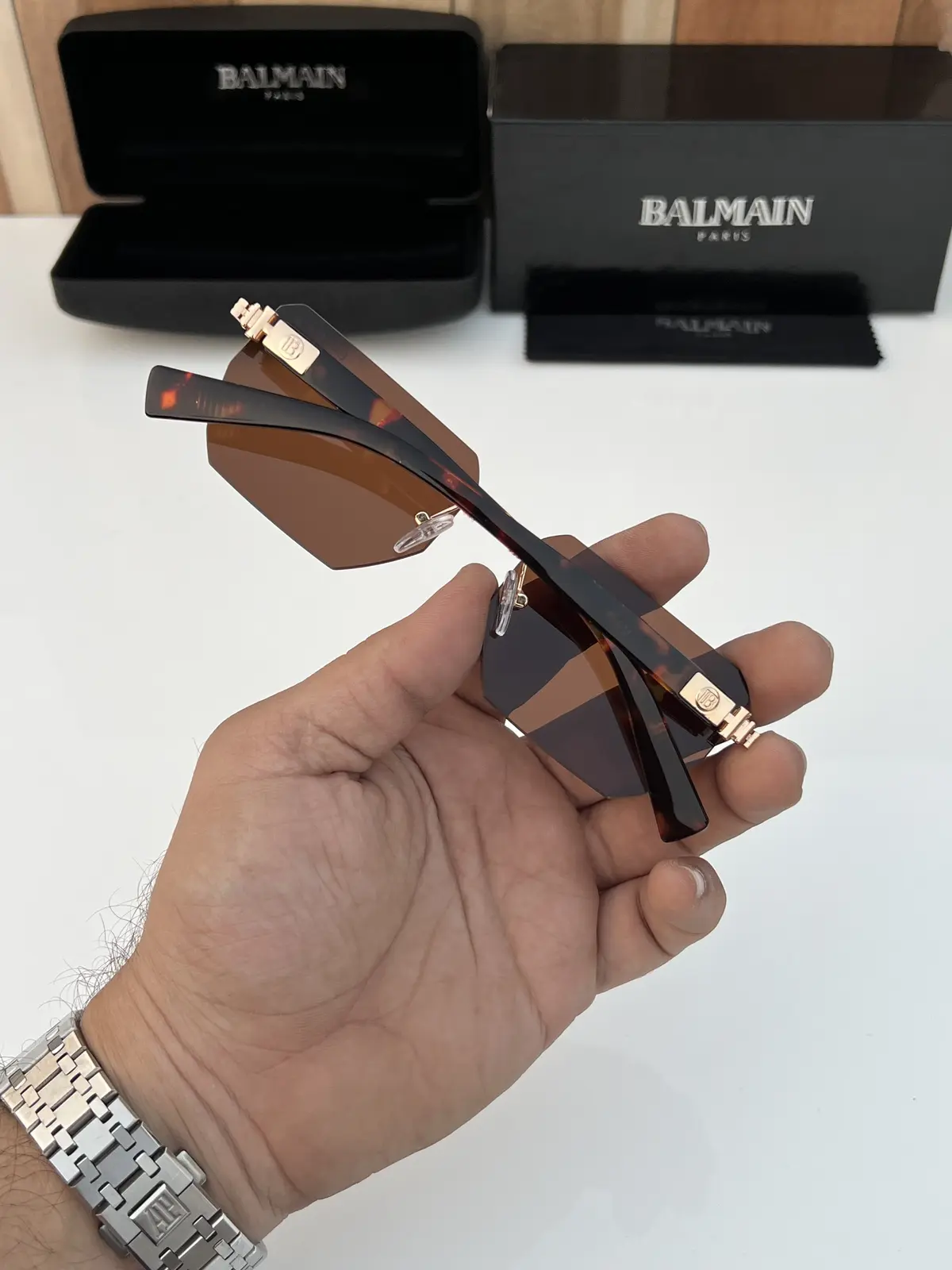 Balmain 98201 gold brown - Image 7