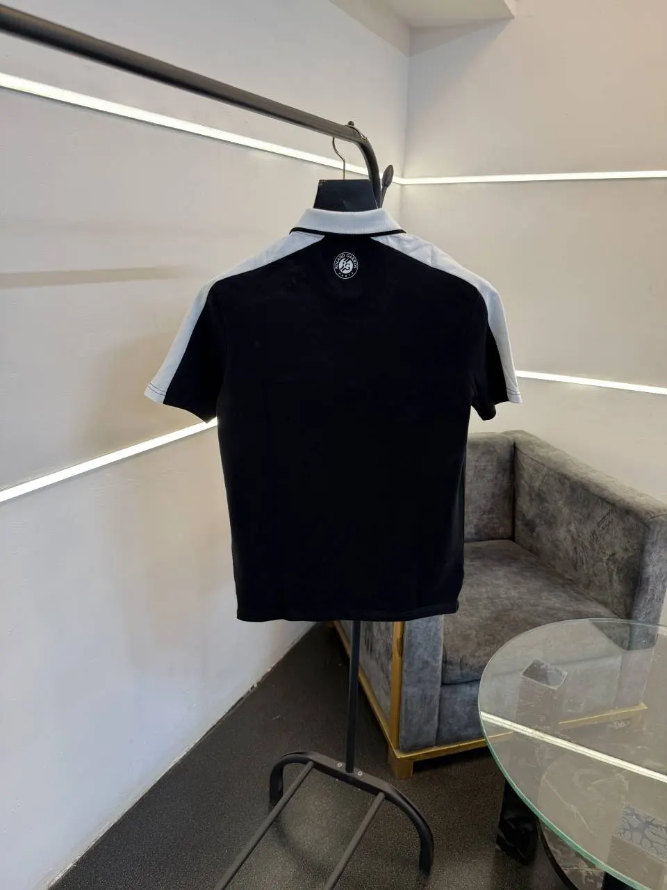 Lacoste imported polo tshirt black - Image 3