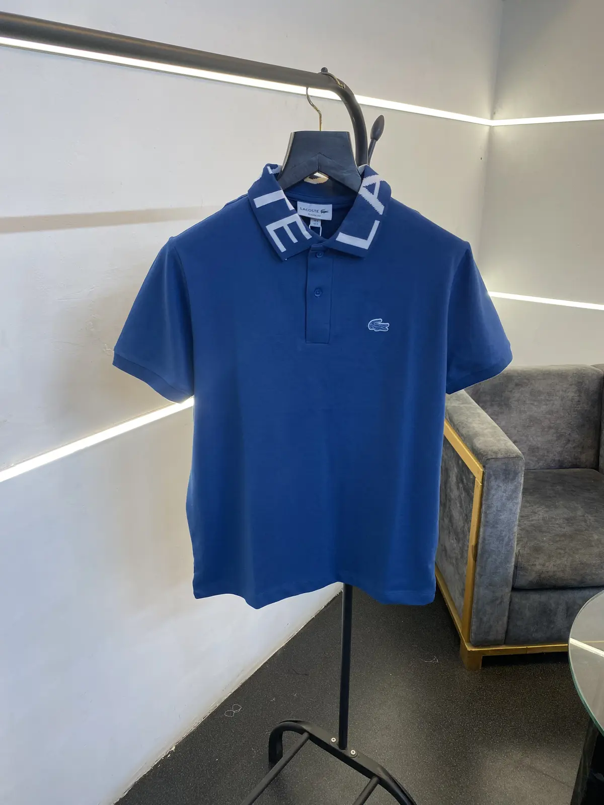 Lacoste imported polo tshirt blue
