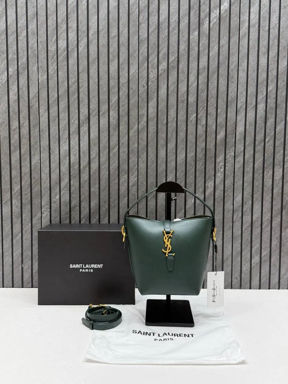 Ysl 8875 Bucket Bag With Original Box DustCover & Potli Bag Inside - Image 2