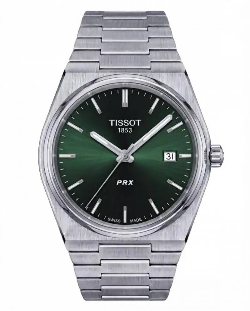 Tissot 1853 PRX Silver Green Dial