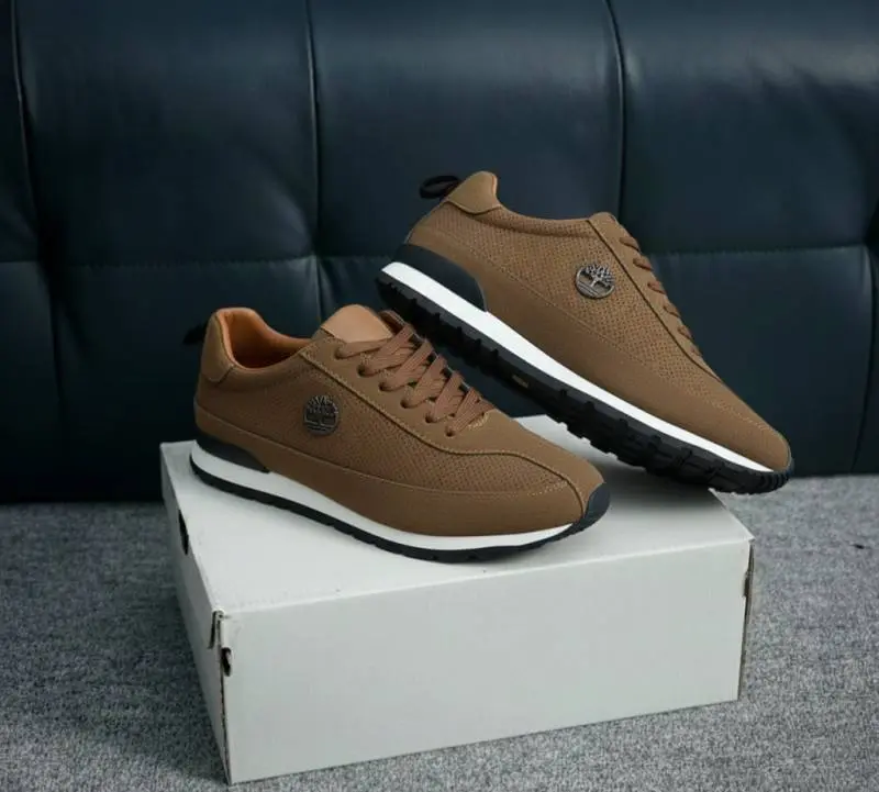 TIMBERLAND TAN BLACK WHITE IMP CASUAL 0033 - Image 6