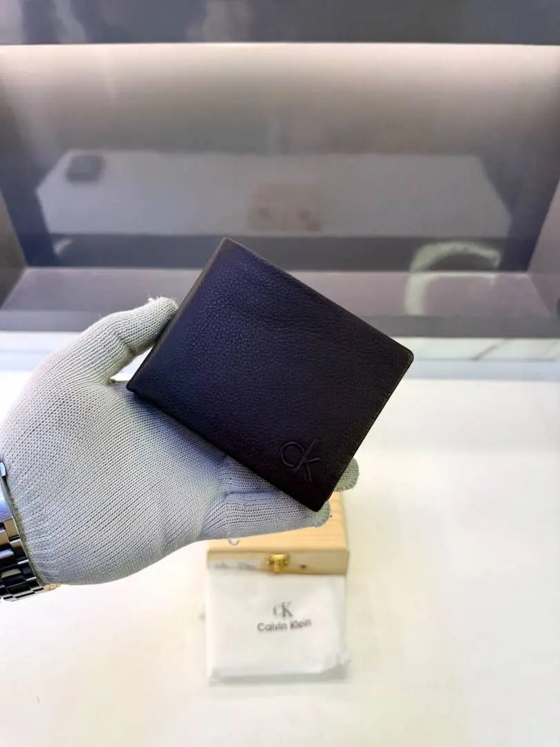 Ck Calvi Brown Premium Quality Wallet Fa 1130