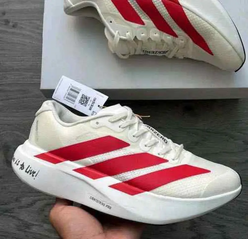 Adidas Adizero Evo Sl White Red - Image 4