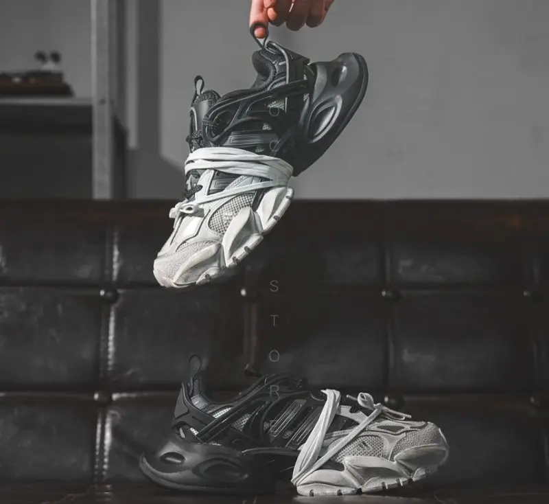 Adidas XLG Runner "Deluxe White-Black" #635 - Image 2