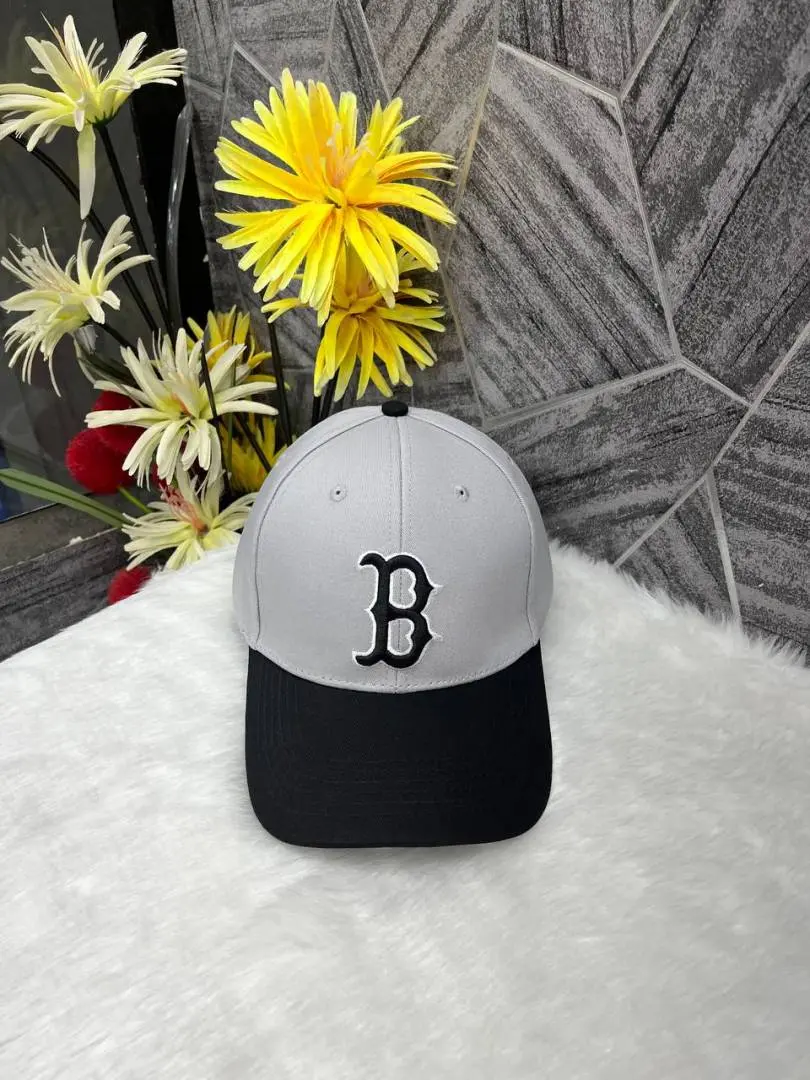 Boston New Era Dual Tone Black And Grey Premium Unisex Cap With Safety Box - Image 2
