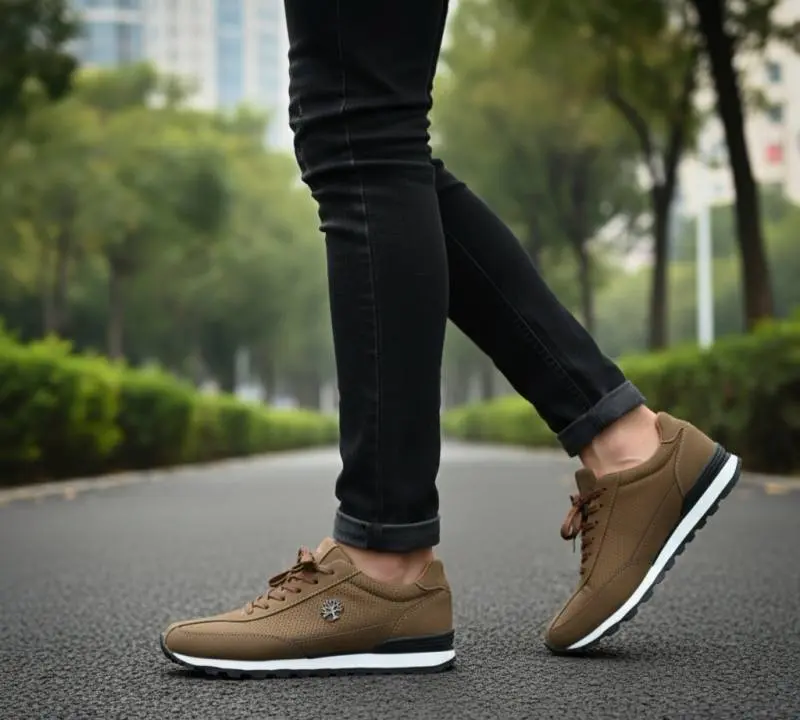TIMBERLAND TAN BLACK WHITE IMP CASUAL 0033 - Image 2