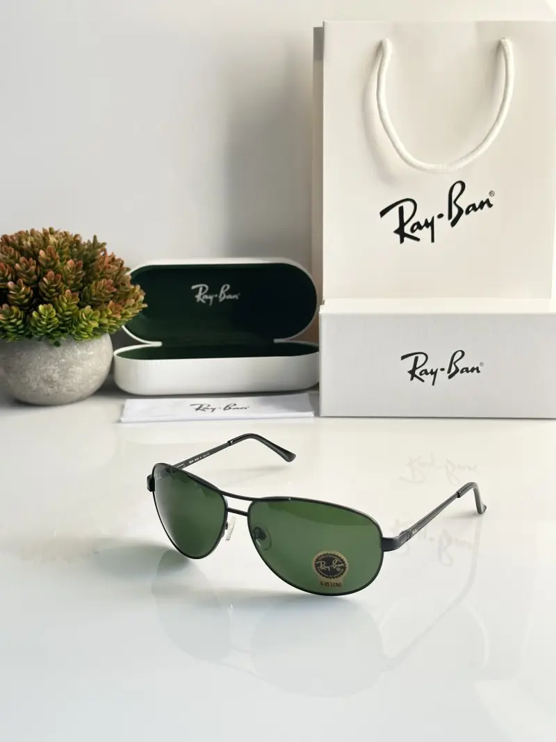 Rey ban 3342 Black Green (GLASS)