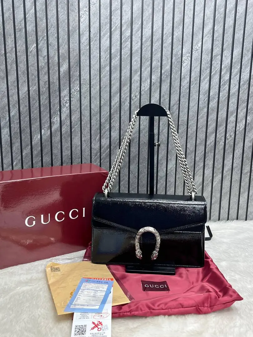 Gucci Dionysus Large Patent Leather Premium Withbox DustCover