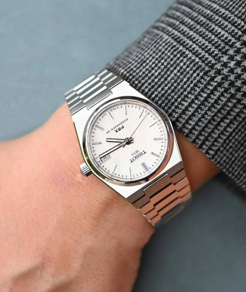 Tissot 1853 Prx Automatic Top Quality silver white - Image 2