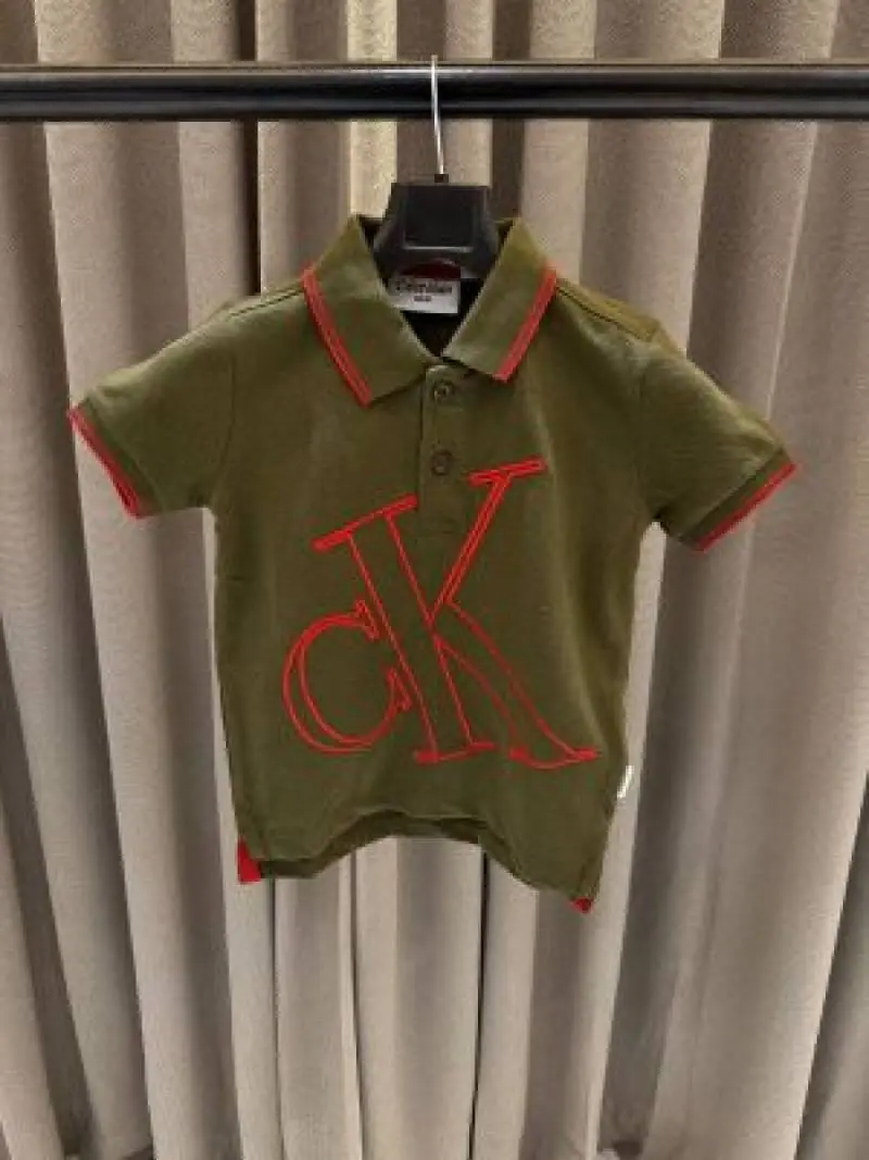 No return Calvin klien imported Polo tshirt Green