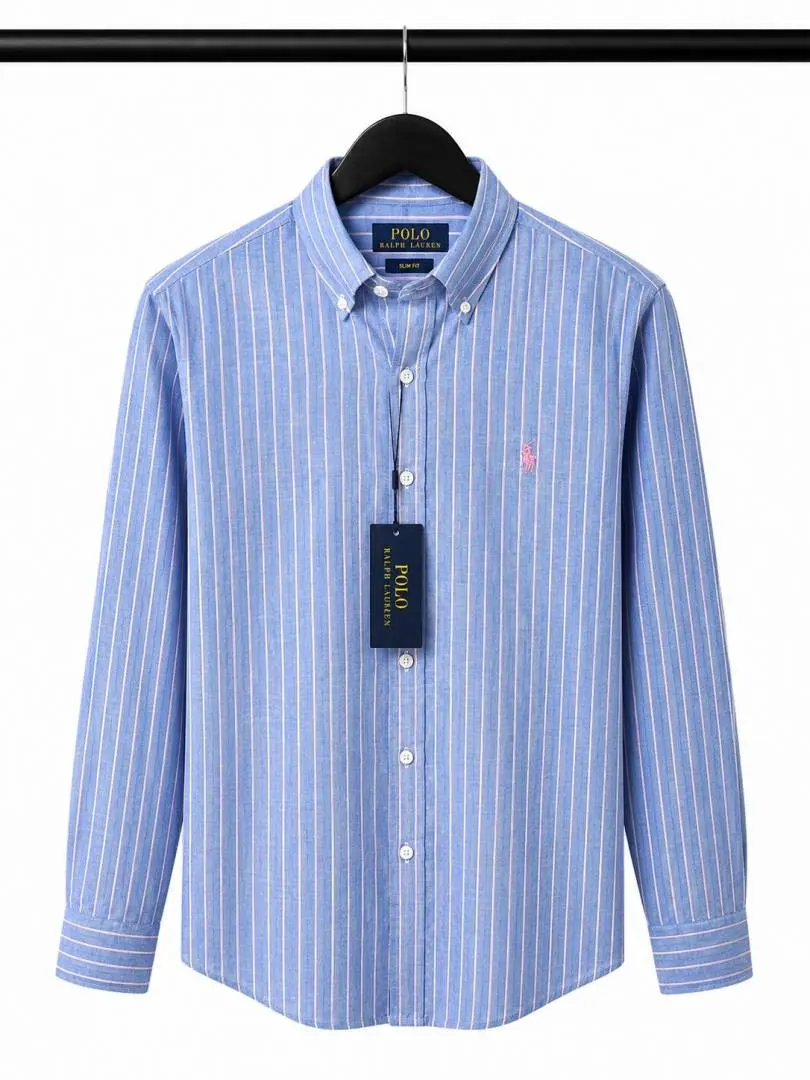 Ralph Lauren Premium Linen Stripes Shirts 2438