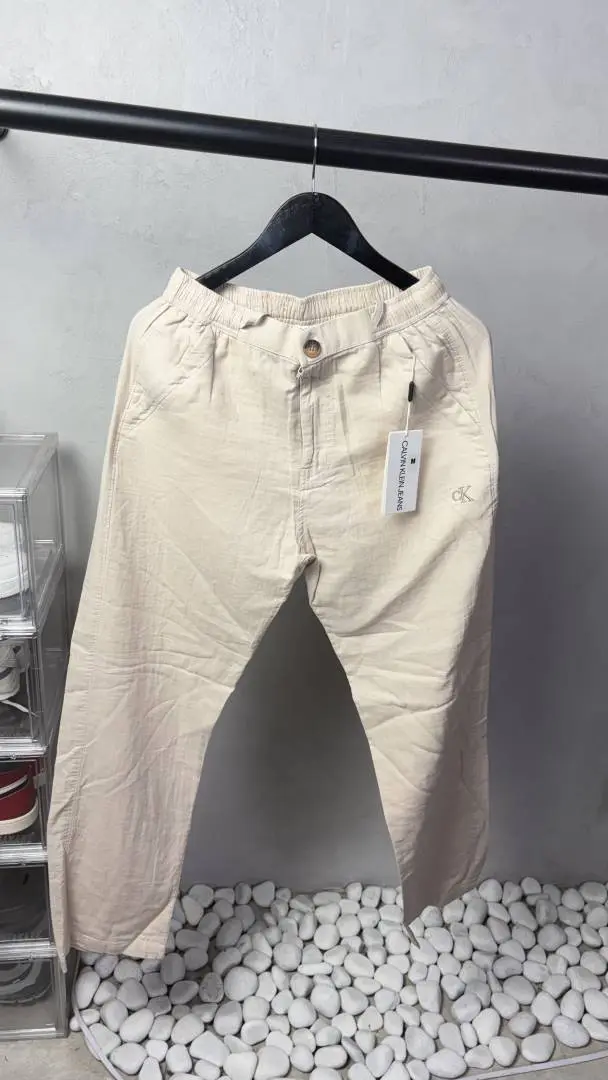 Calvin Kleiin Premium Linen Pants 3053 - Image 2