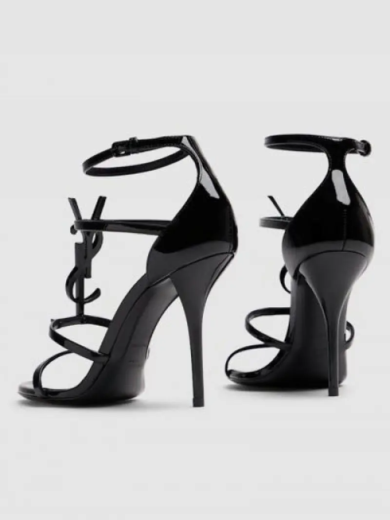 Saint Laurent ysl cassandre heels all black - Image 3