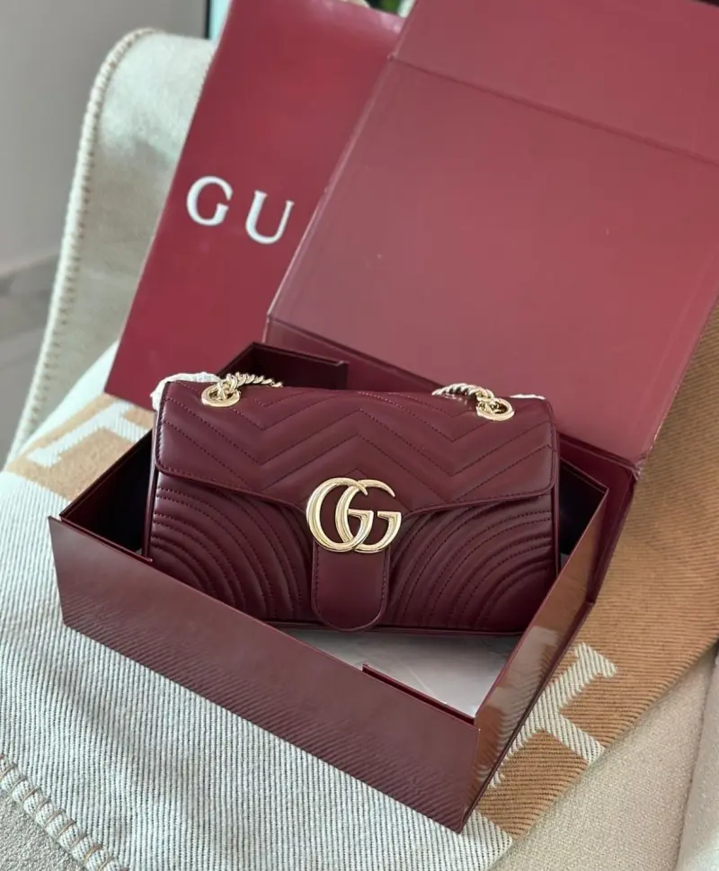 Gucci Marmont Large Premium Leather DoubleBox NoRtrns