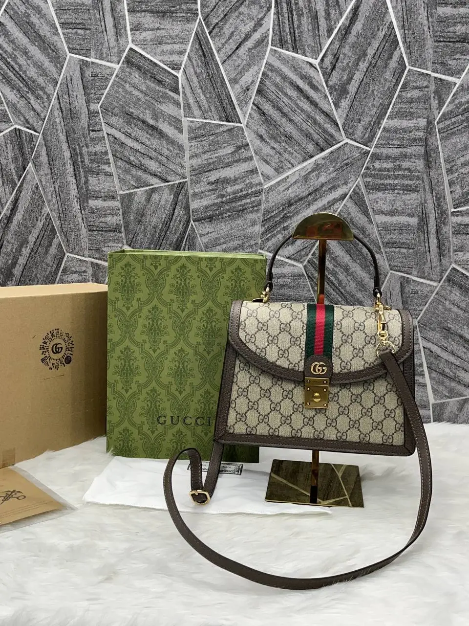 Gucci Ophidia Top Handle Premium Doublebox 11 Replicq - Image 2