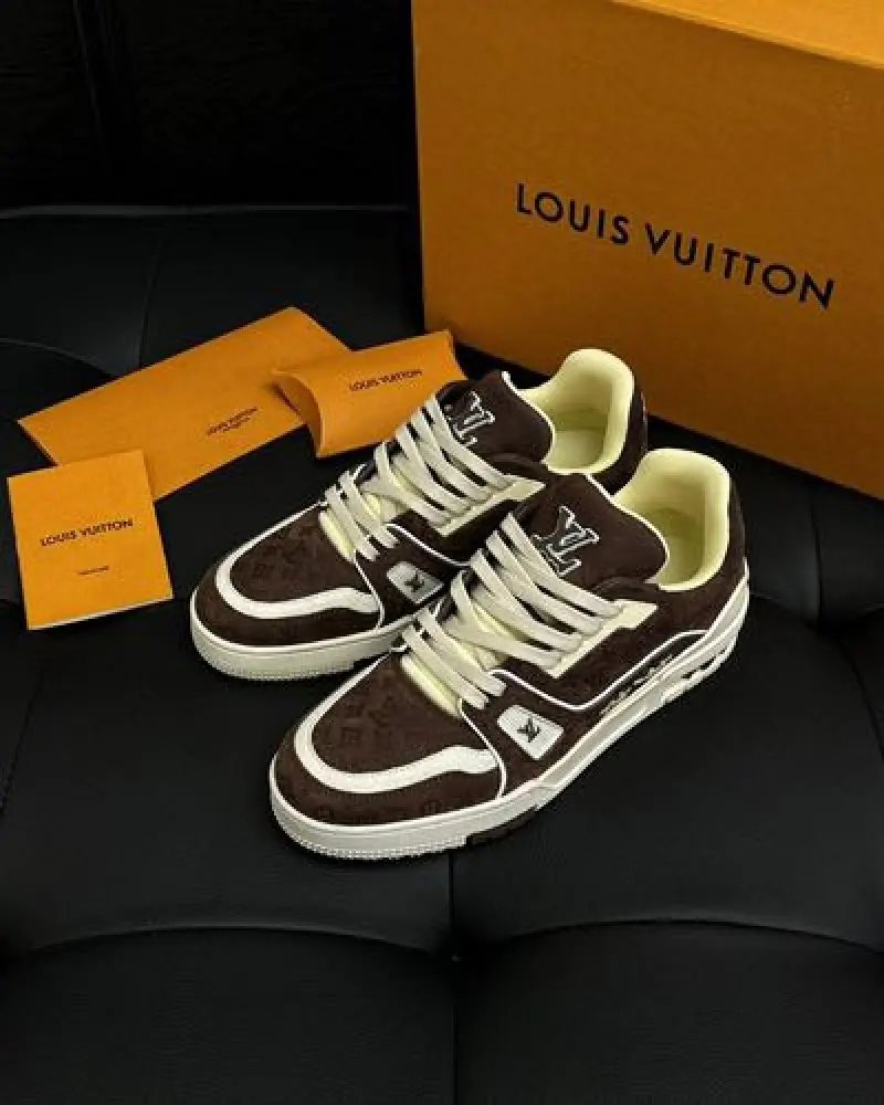 TYLER THE CREATOR X LOIUS VUTTON TRAINER MOCHA - Image 2