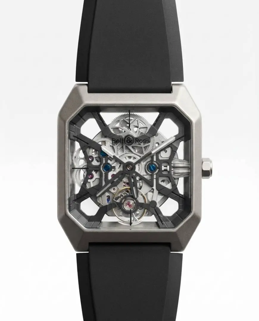 Bell&Rose BR03 Cyber automatic Silver Black Dial