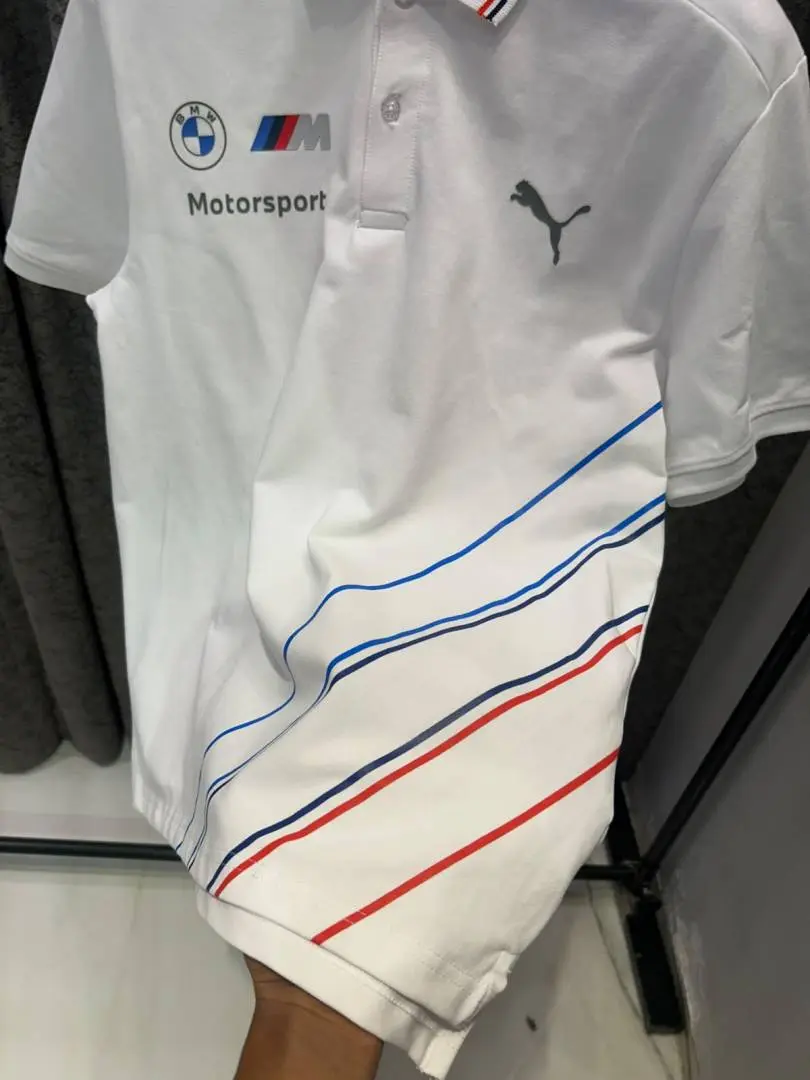 BMW M Motorsport IMPORTED STORE ARTICLE POLO T-SHIRT - Image 4