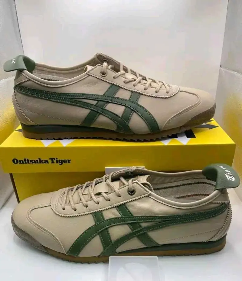 Onitsuka Tiger MEXICO 66 SD BEIGE GREEN - Image 5