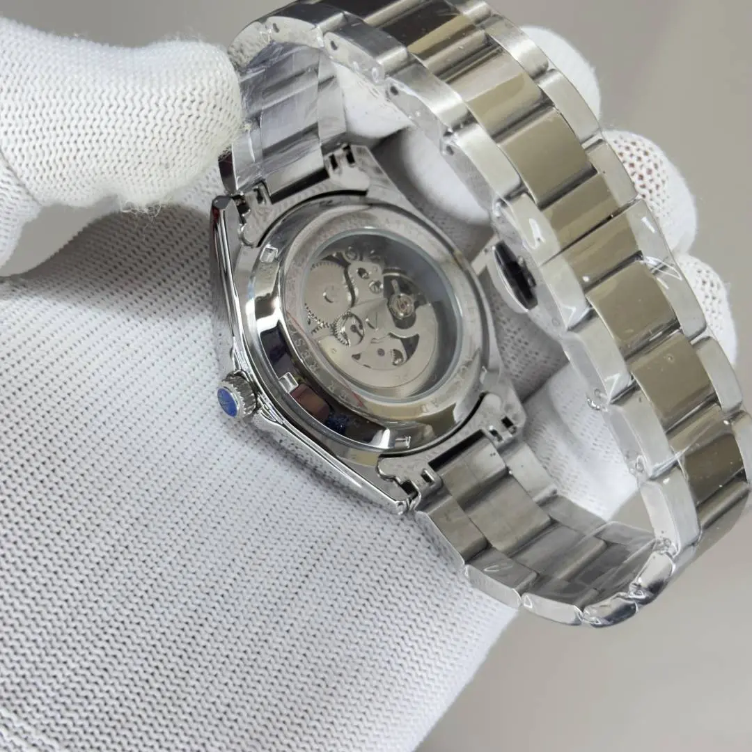 Rado Automatic silver green - Image 5