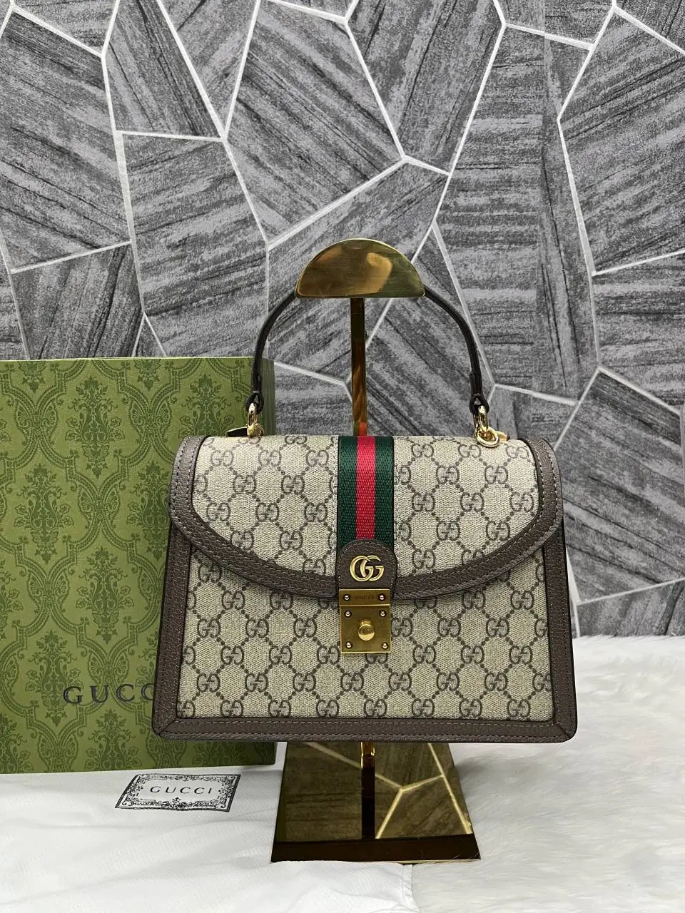 Gucci Ophidia Top Handle Premium Doublebox 11 Replicq - Image 3