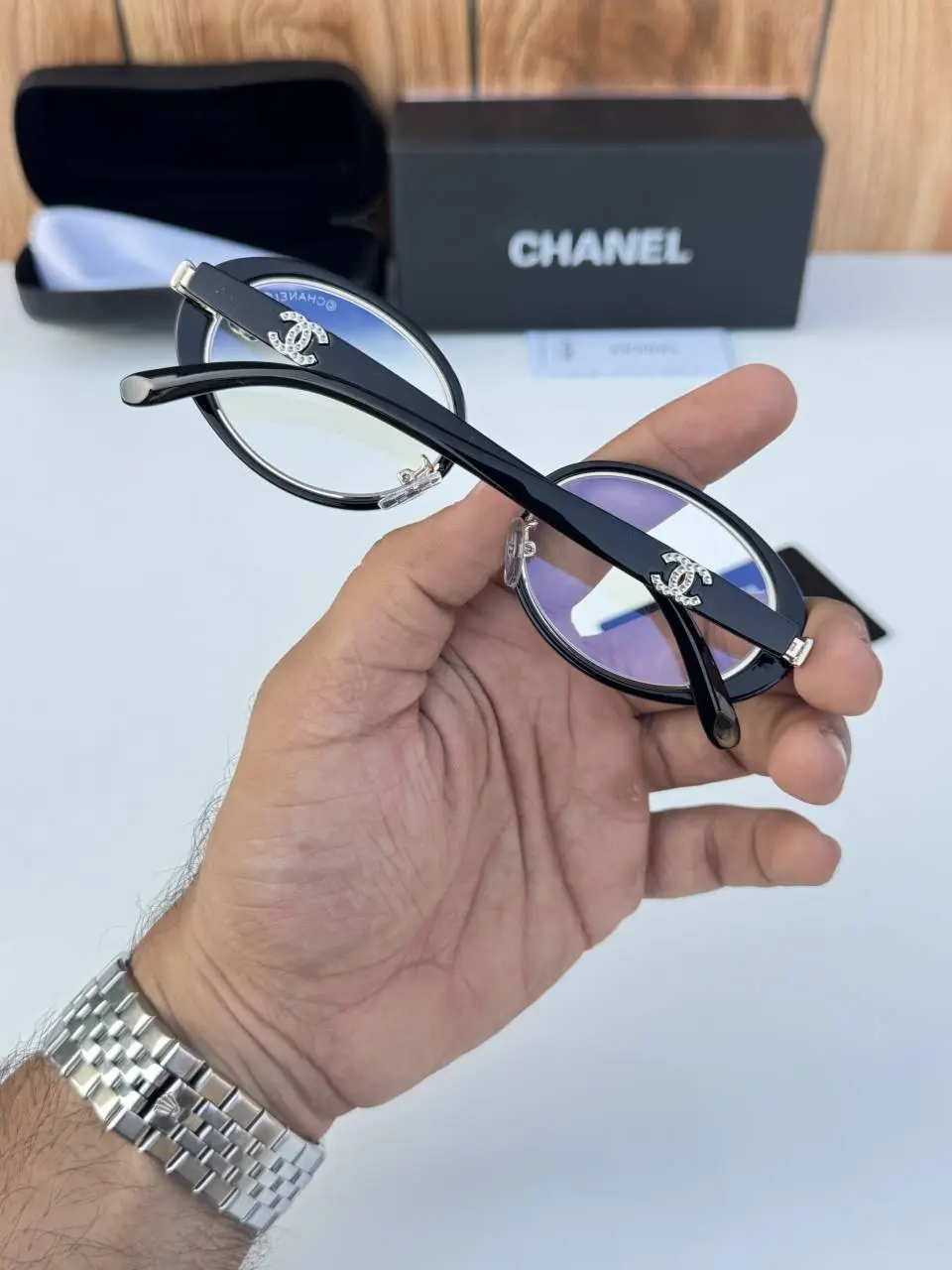 Chanel 7359 gold black plano - Image 3