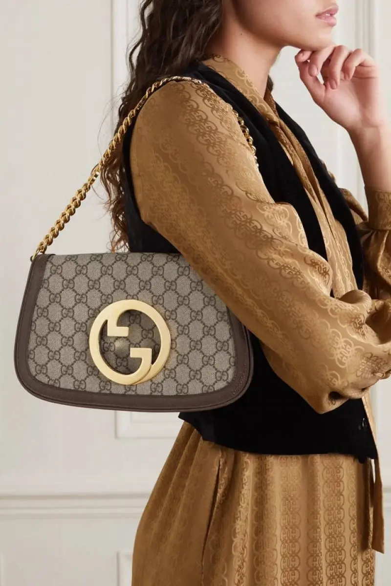 Gucci Blondie Medium Shoulder Bag With Long belt Originalbox & DustCover - Image 3