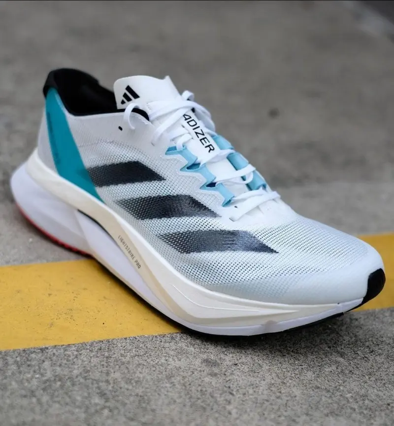 Adidas Adizero Boston 12 Light Aqua - Image 7