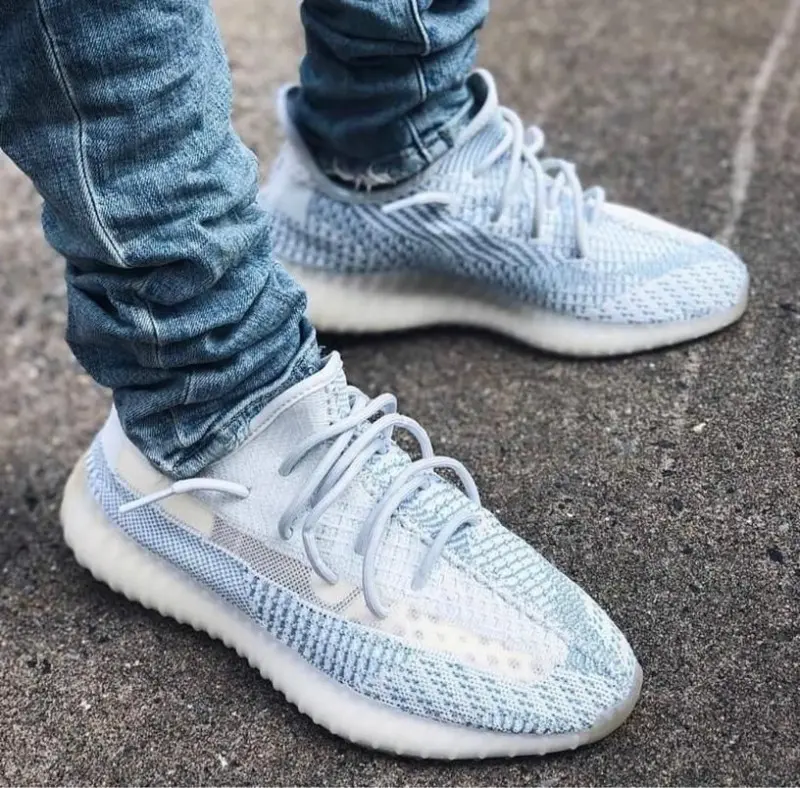 Adidas Yeezy 350 V2 Cloud White Semi UA - Image 2