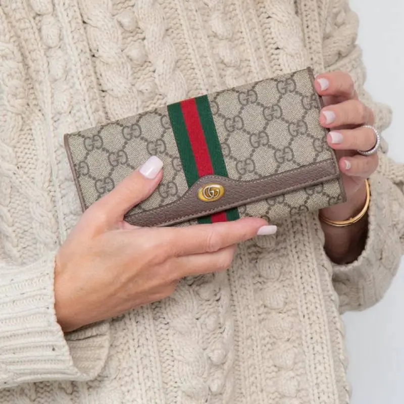 Gucccii 70 ChainWallet With Original Box & DustCover - Image 5