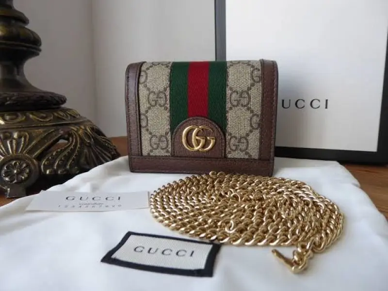 Gucci Ophidia GG Chain On Wallet With OriginalBox - Image 7