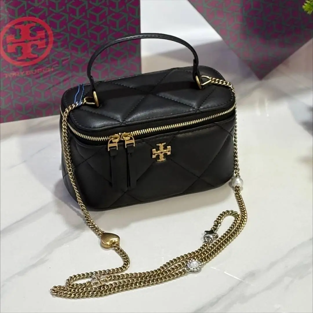 Tori Burch Vanity Kira Quilted Crossbody WithBox DustCover - Image 2