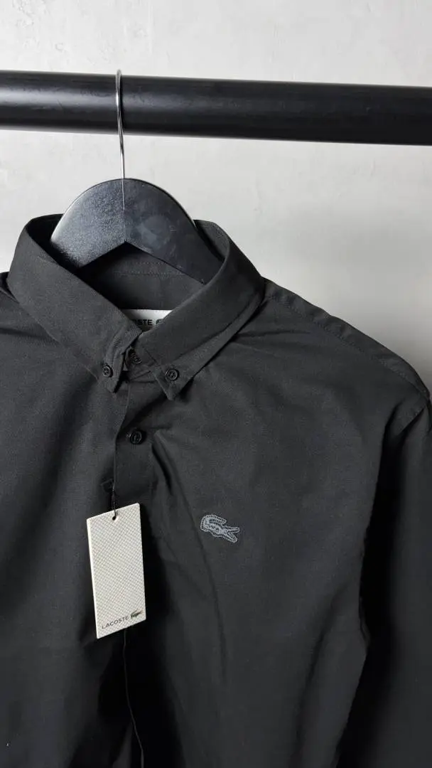 Lacoste Premium Black Shirt 1770 - Image 4