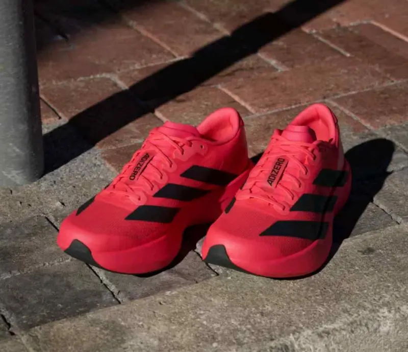 Adidas Adizero EVO SL Shoes Lucid Red Core Black - Image 4