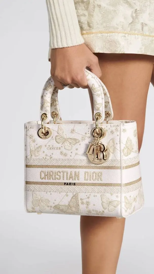 Dior Lady My ABC Butterfly Premium Quality With OG Box & Dust Bag (Butterfly-956) - Image 11