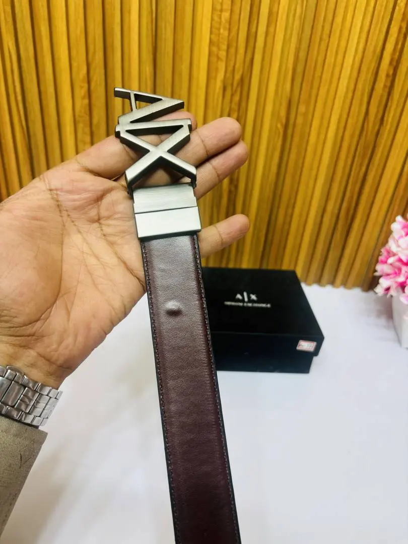 17 AX ARMAI PREMIUM QUALITY REVERSIBLE BELT no39 - Image 5