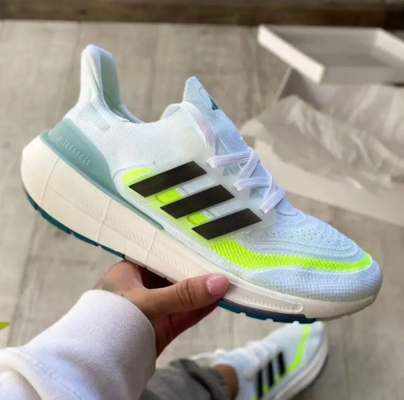 Adidas Ultraboost Light 23 White Blue 202 - Image 6